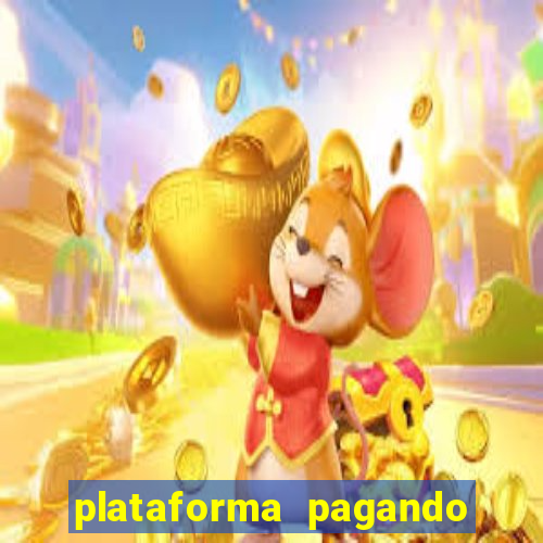 plataforma pagando no cadastro slots